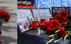 3 сентября на Театральной площади города Ейска состоялась молодежная акция «Эхо Беслана», посвященная Дню солидарности в борьбе с терроризмом