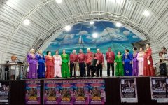 19 августа на сцене Приморской набережной с программой «Город мой – ты песня и легенда» выступил народный хор «Казачий круг»