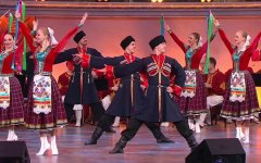 Концерт «Кубанской казачьей вольницы» к Международному дню танца 