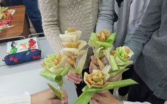 10 ноября на базе ГКОУ школы-интернат №2 прошёл мастер-класс «Поздние цветы»